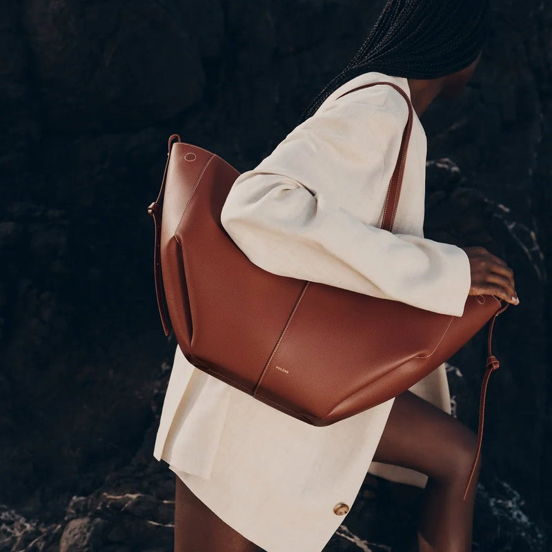 Polène Cyme Edition Textured Cognac 6