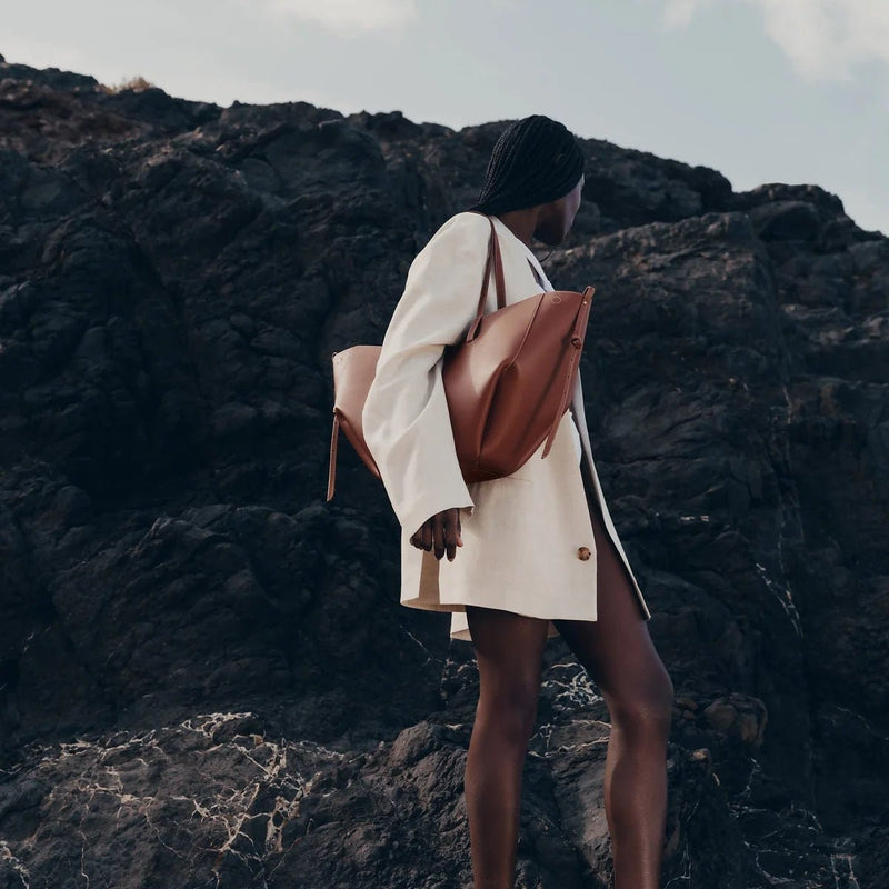 Polène Cyme Edition Textured Cognac 5