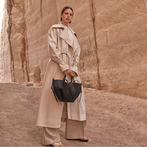 Polène Cyme Mini Edition Textured Black - BEAUTY BAR