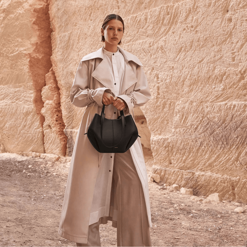 Polène Cyme Mini Edition Textured Black 4