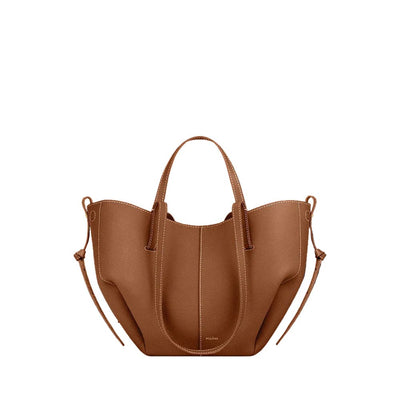 Polène Cyme Mini Edition Textured Camel