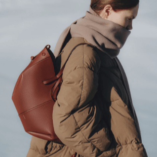 Polène Cyme Mini Edition Textured Red Clay 4