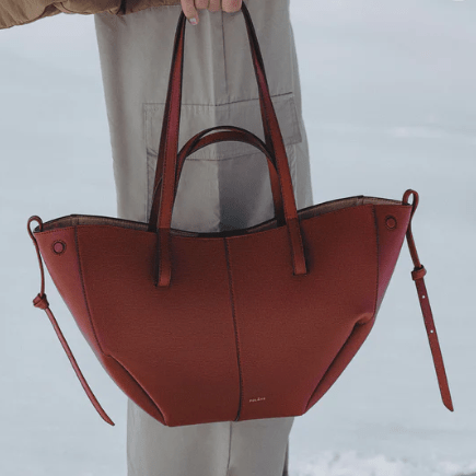 Polène Cyme Mini Edition Textured Red Clay 3