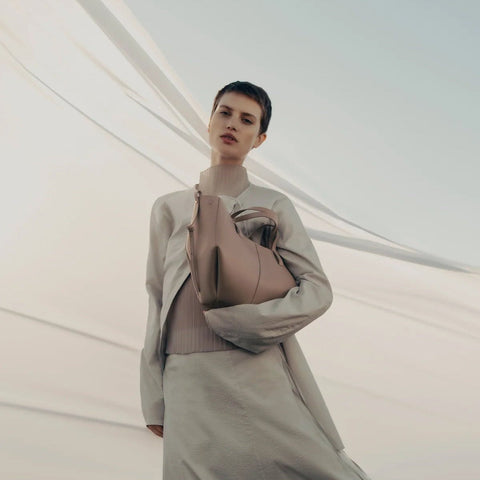 Polène Cyme Mini Edition Textured Taupe - BEAUTY BAR