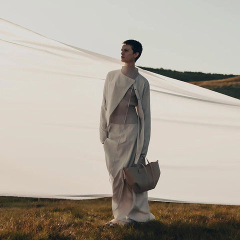 Polène Cyme Mini Edition Textured Taupe - BEAUTY BAR