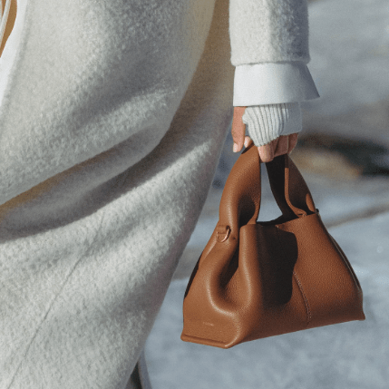 Polène Numéro Neuf Mini Edition Textured Camel 3