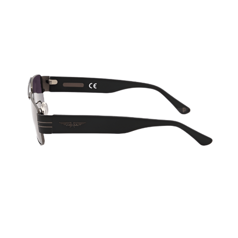 Police Rectangular Sunglasses SPLA55, Black - BEAUTY BAR