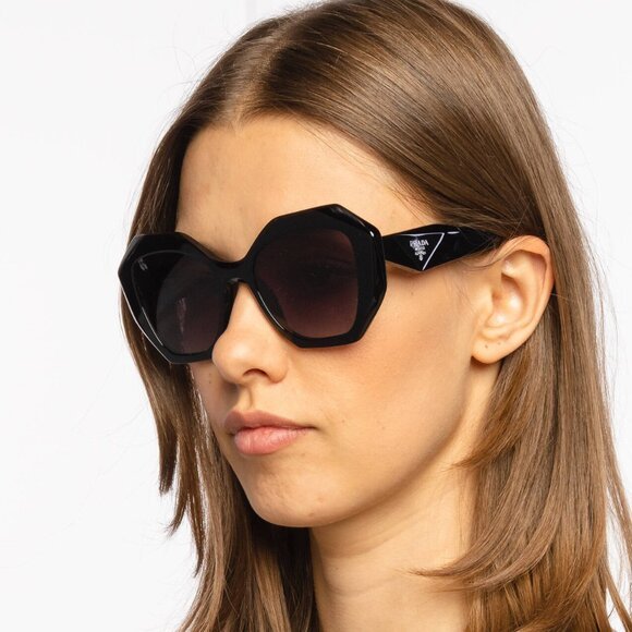 Prada Black Grey Eyeglasses 2