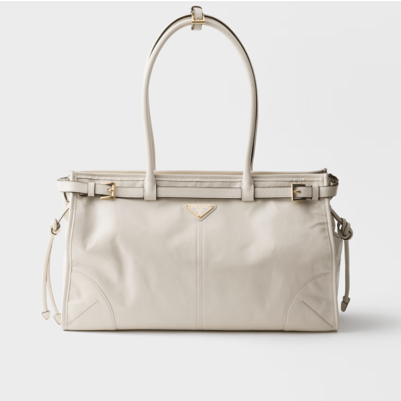 Prada Bonnie Large Leather Handbag 1