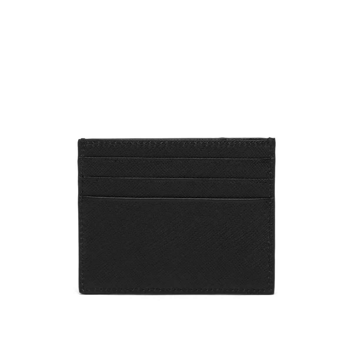 Prada Card Holder With Logo And Gold Glitter 2