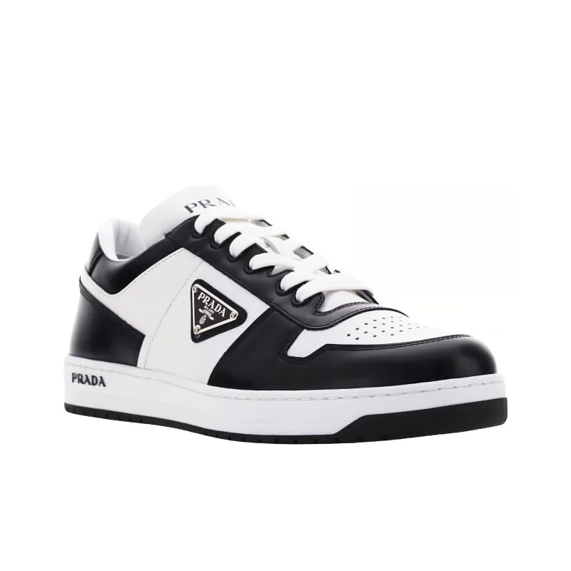 Prada Downtown Leather 'White Black' 2