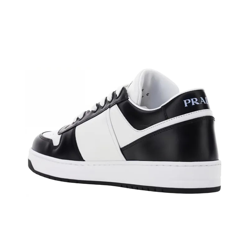Prada Downtown Leather 'White Black' 3