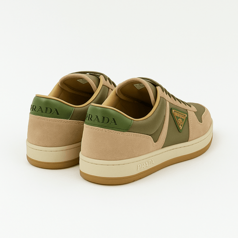 Prada Downtown Suede Sneakers - BEAUTY BAR
