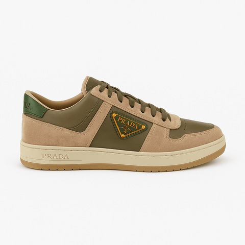 Prada Downtown Suede Sneakers - BEAUTY BAR