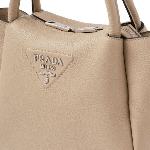 Prada Logo-Lettering Top-Handle Bag - BEAUTY BAR