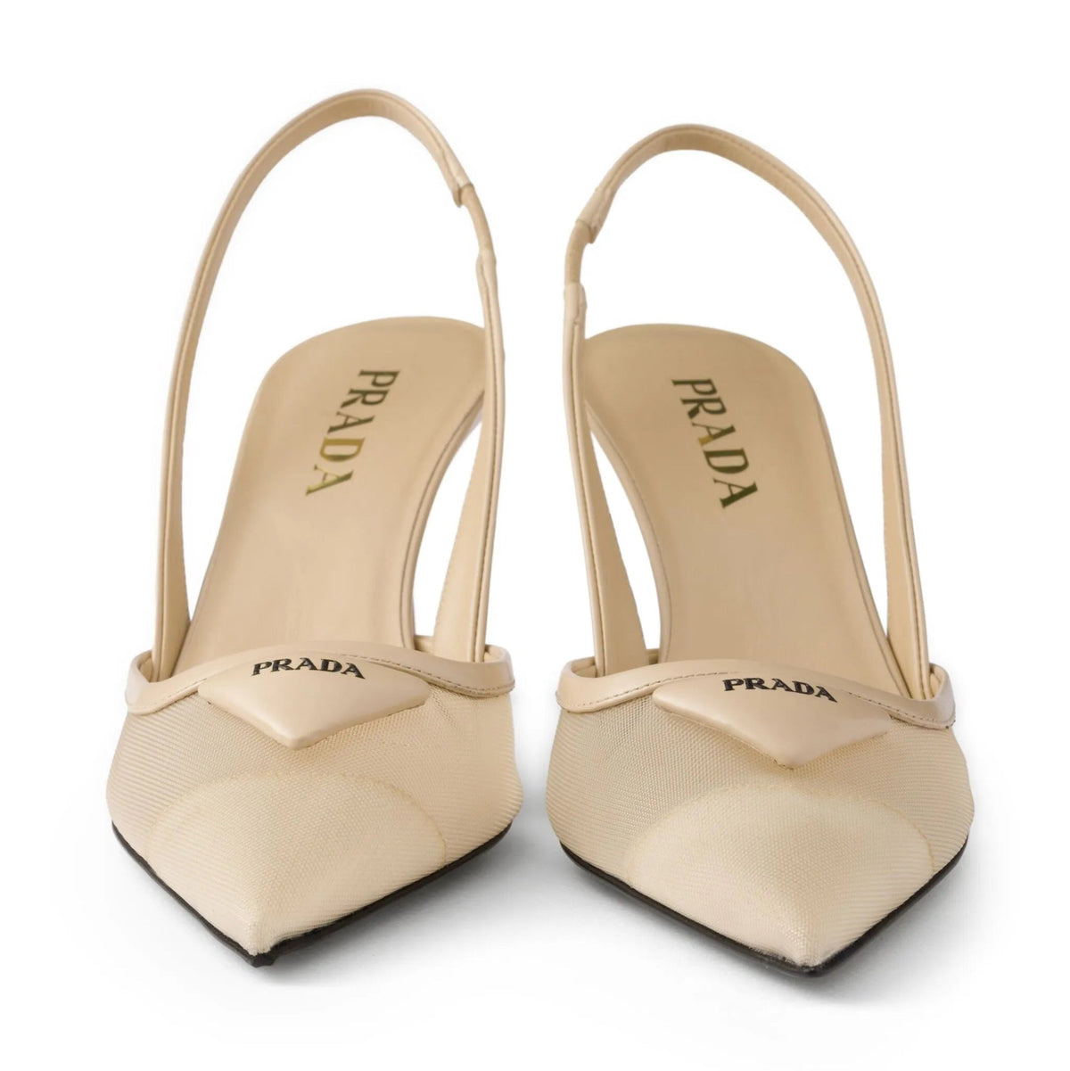 Prada Mesh Slingback Pumps 75mm 4