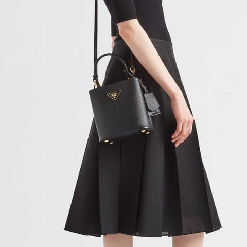 Prada Panier Small Saffiano Leather Bag - BEAUTY BAR
