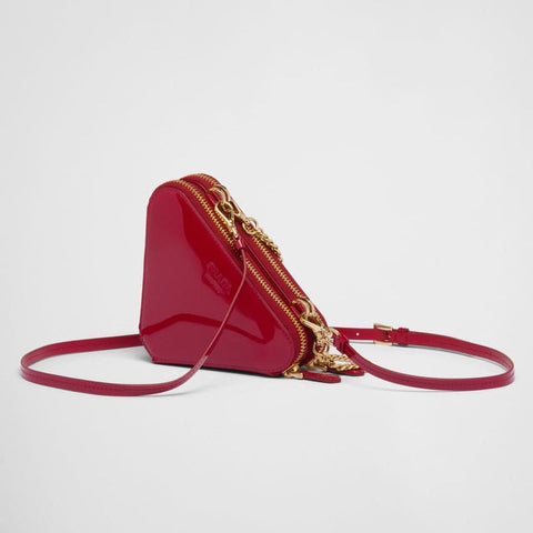 Prada Patent Leather Mini Pouch - BEAUTY BAR