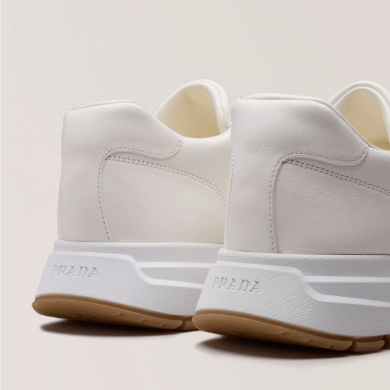 Prada Prax Leather Logo Sneakers 2