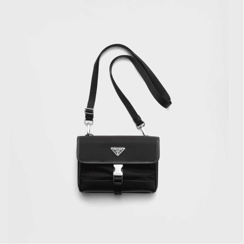 Prada Re-Nylon And Saffiano Leather Smartphone Case