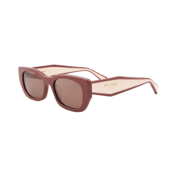 Prada Square Sunglasses Brown – Chunky Frame Luxury Eyewear 2