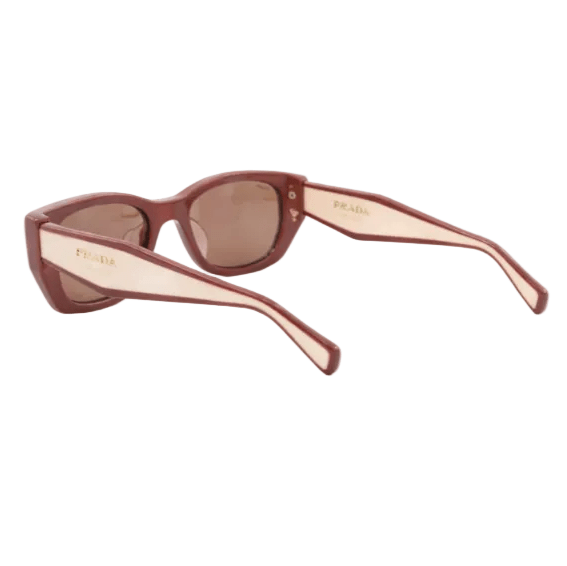 Prada Square Sunglasses Brown – Chunky Frame Luxury Eyewear 3