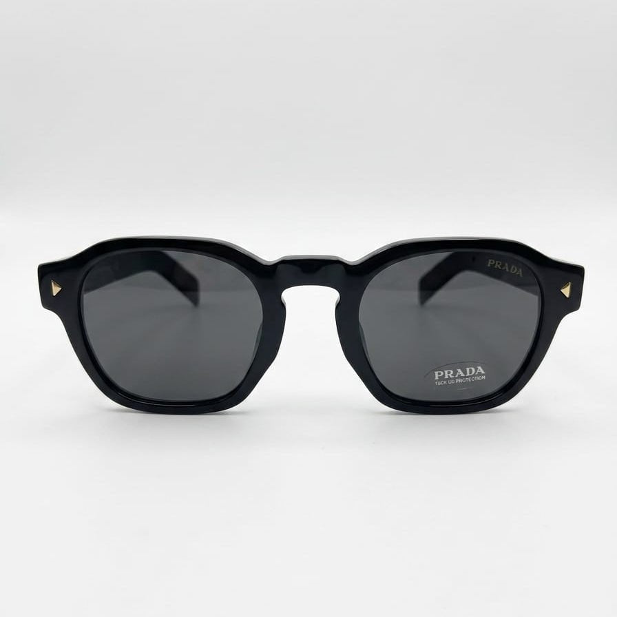 Prada Sunglasses The Gold Streak Square Frame 1