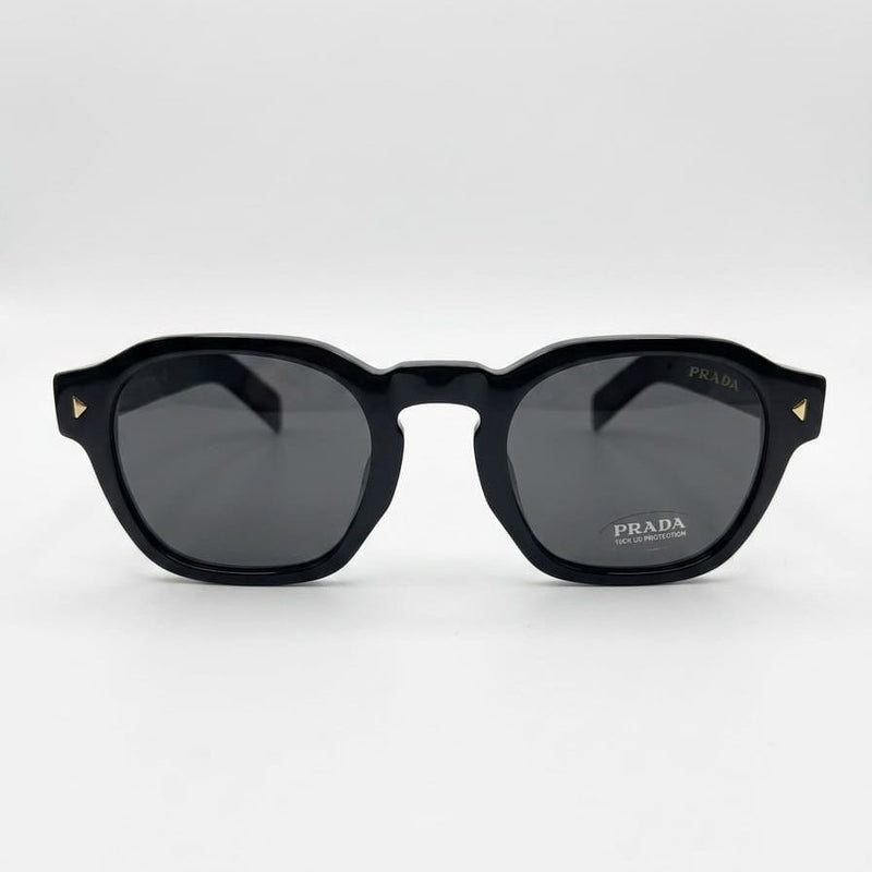 Prada Sunglasses The Gold Streak Square Frame