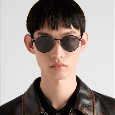 Prada Sunglasses With Iconic Metal Details - BEAUTY BAR