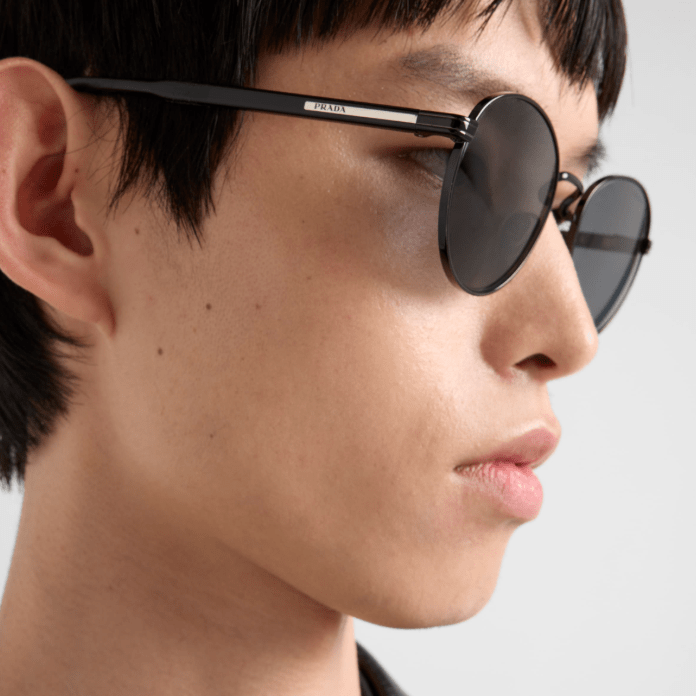 Prada Sunglasses with The Iconic Metal Plaque 2
