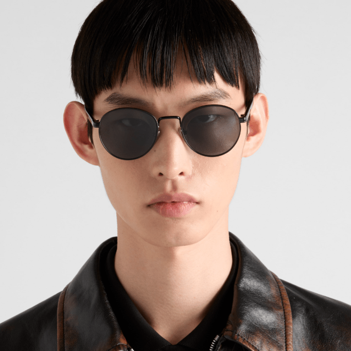 Prada Sunglasses with The Iconic Metal Plaque 3