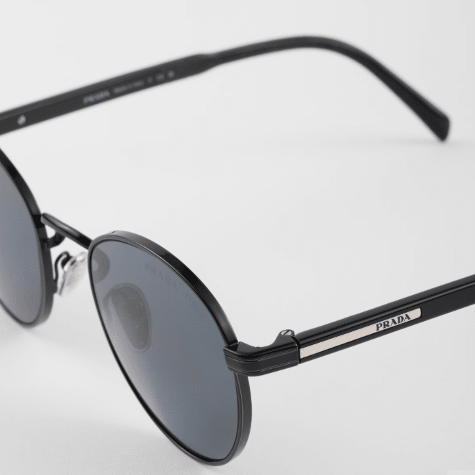 Prada Sunglasses with The Iconic Metal Plaque 5