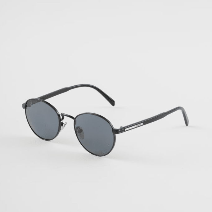 Prada Sunglasses with The Iconic Metal Plaque