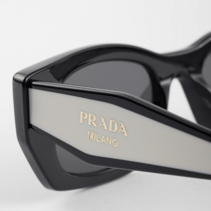 Prada Sunglasses With The Prada Color Slate Gray Lenses 5