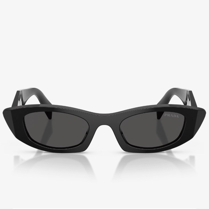 Prada Symbole Black Geometric Sunglasses 3