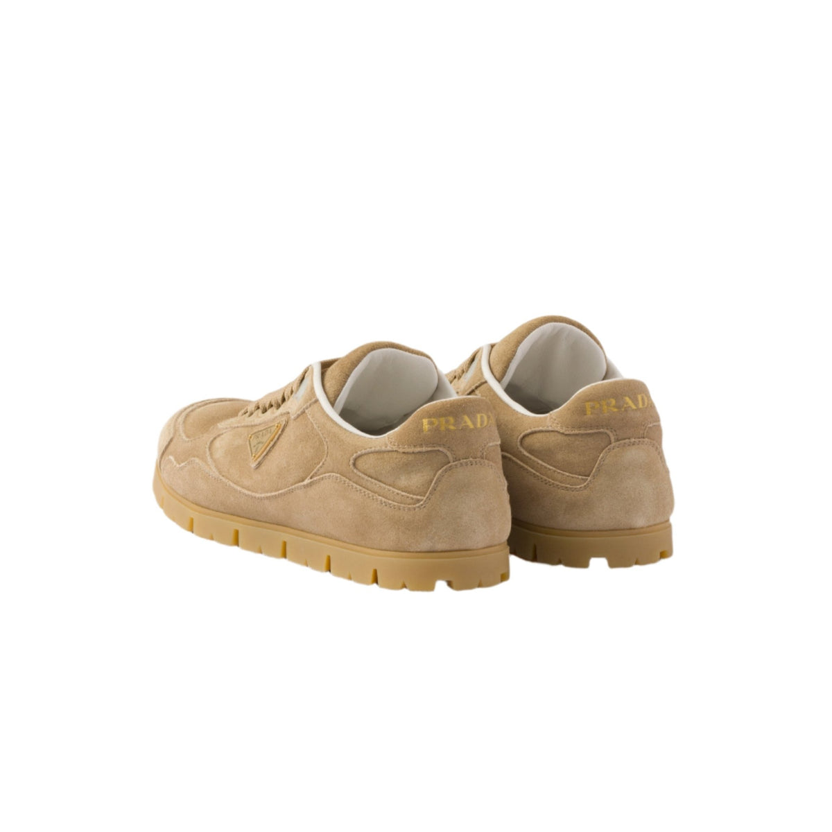 Prada Trail Faded Suede Sneakers 4