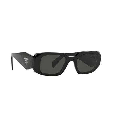 Prada Women's Sunglasses – Black Frame With Grey Lenses | New Luxury Collection - BEAUTY BAR