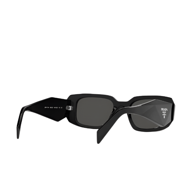 Prada Women's Sunglasses – Black Frame With Grey Lenses 5