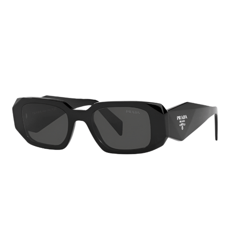 Prada Women's Sunglasses – Black Frame With Grey Lenses | New Luxury Collection - BEAUTY BAR