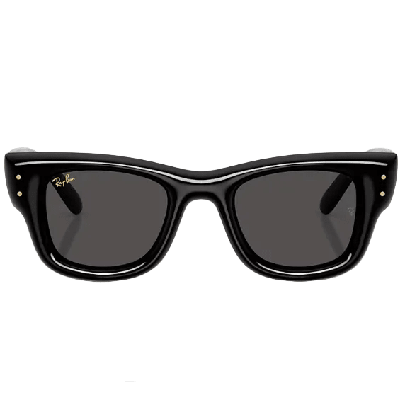 Ray-Ban Sunglasses Wayfarer Puffer Polished Black 3