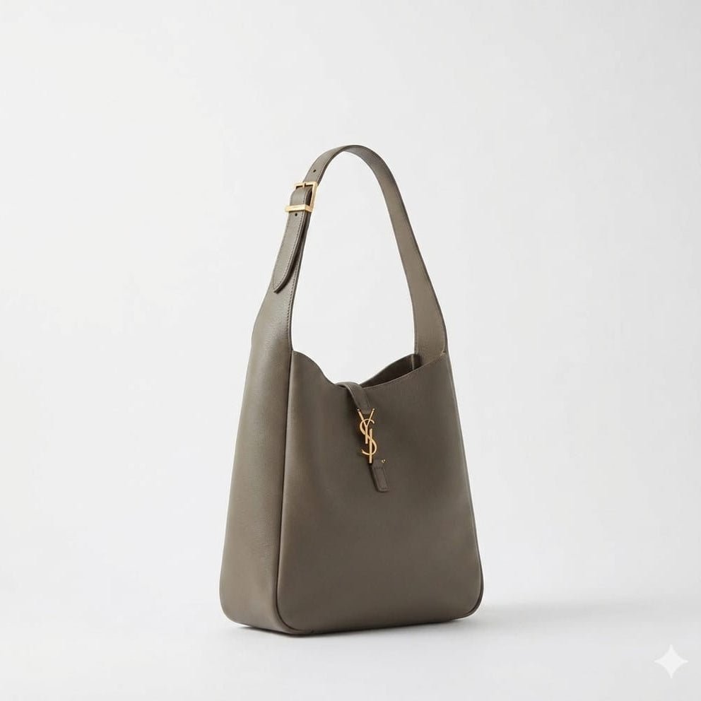 Saint Laurent LE 5 À 7 Supple Large In Grained Leather 3