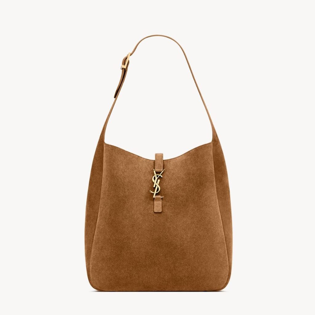 Saint Laurent LE 5 À 7 Supple Large In Suede 1