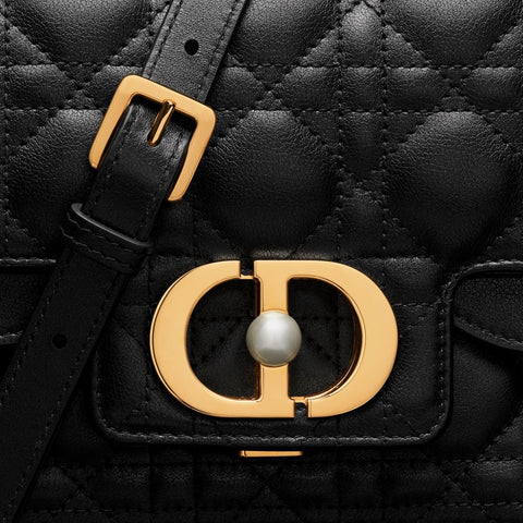 Small Dior Jolie Top Handle Bag Black - BEAUTY BAR