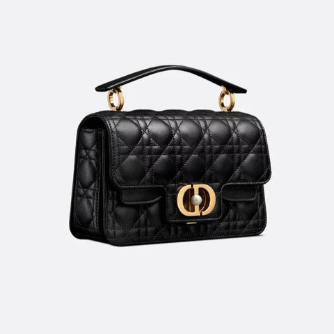 Small Dior Jolie Top Handle Bag Black - BEAUTY BAR