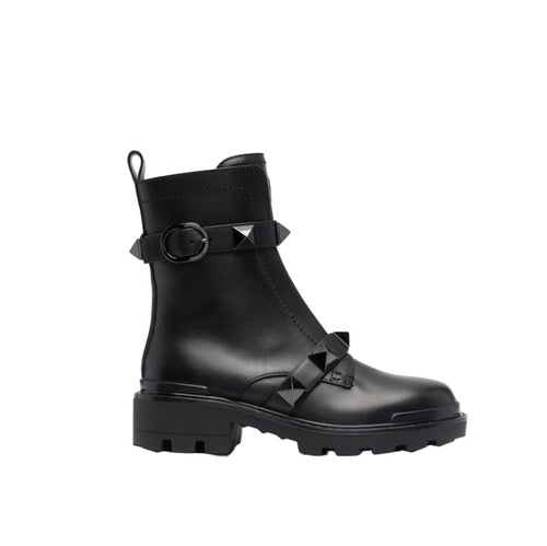 Valentino Garavani 40mm Roman Stud Combat Boots