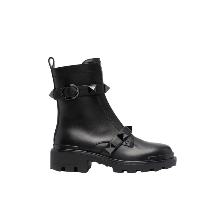 Valentino Garavani 40mm Roman Stud Combat Boots