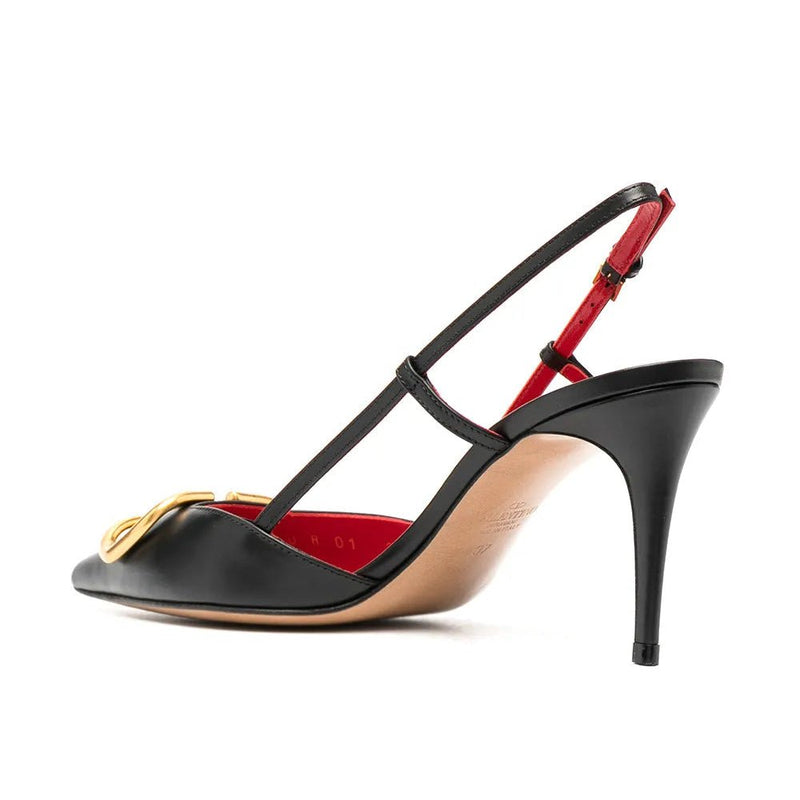 Valentino Garavani 80mm VLogo Signature Pumps Black 2