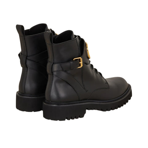 Valentino Garavani Lace - Up Boots Vlogo Signature - BEAUTY BAR