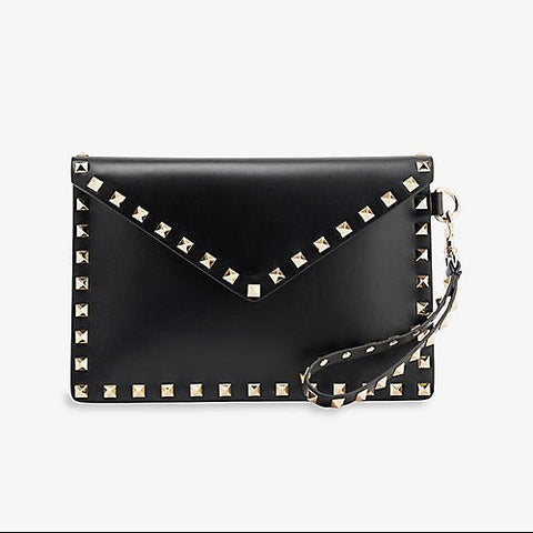 Valentino Garavani Medium Rockstud Pochette Wristlet - BEAUTY BAR