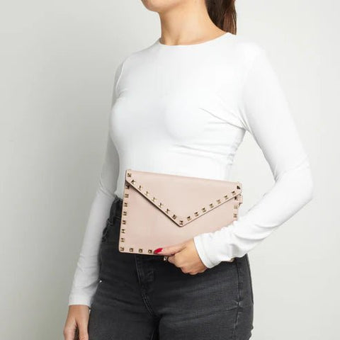 Valentino Garavani Rockstud Envelope Clutch - BEAUTY BAR
